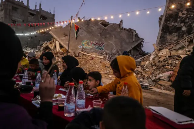 إفطار الصائمين في غزة