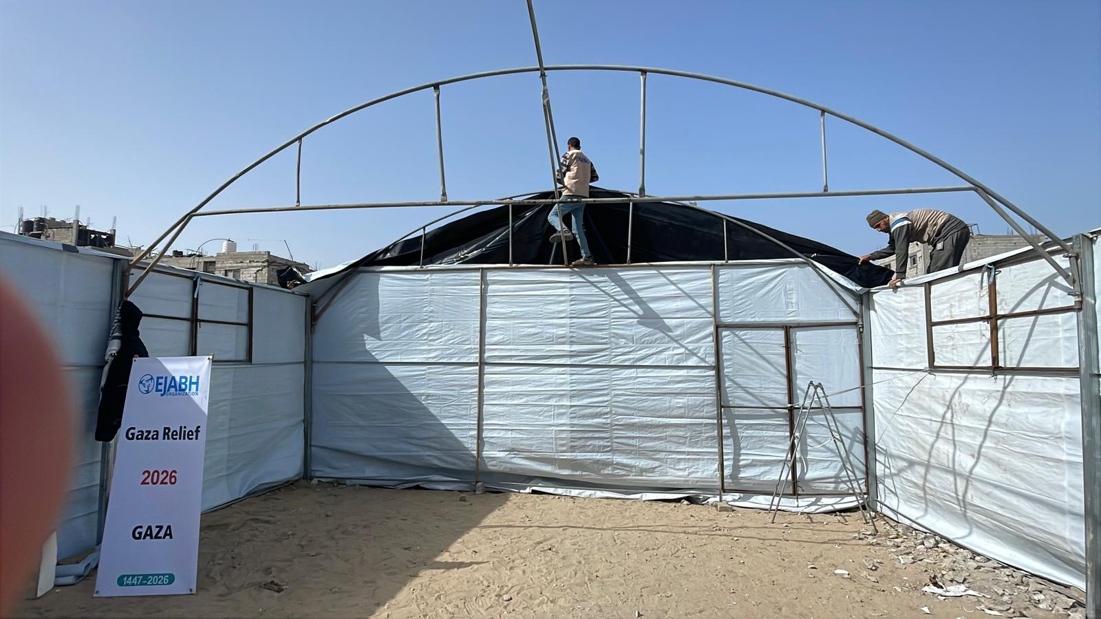 Preparing a restored mosque for prayer