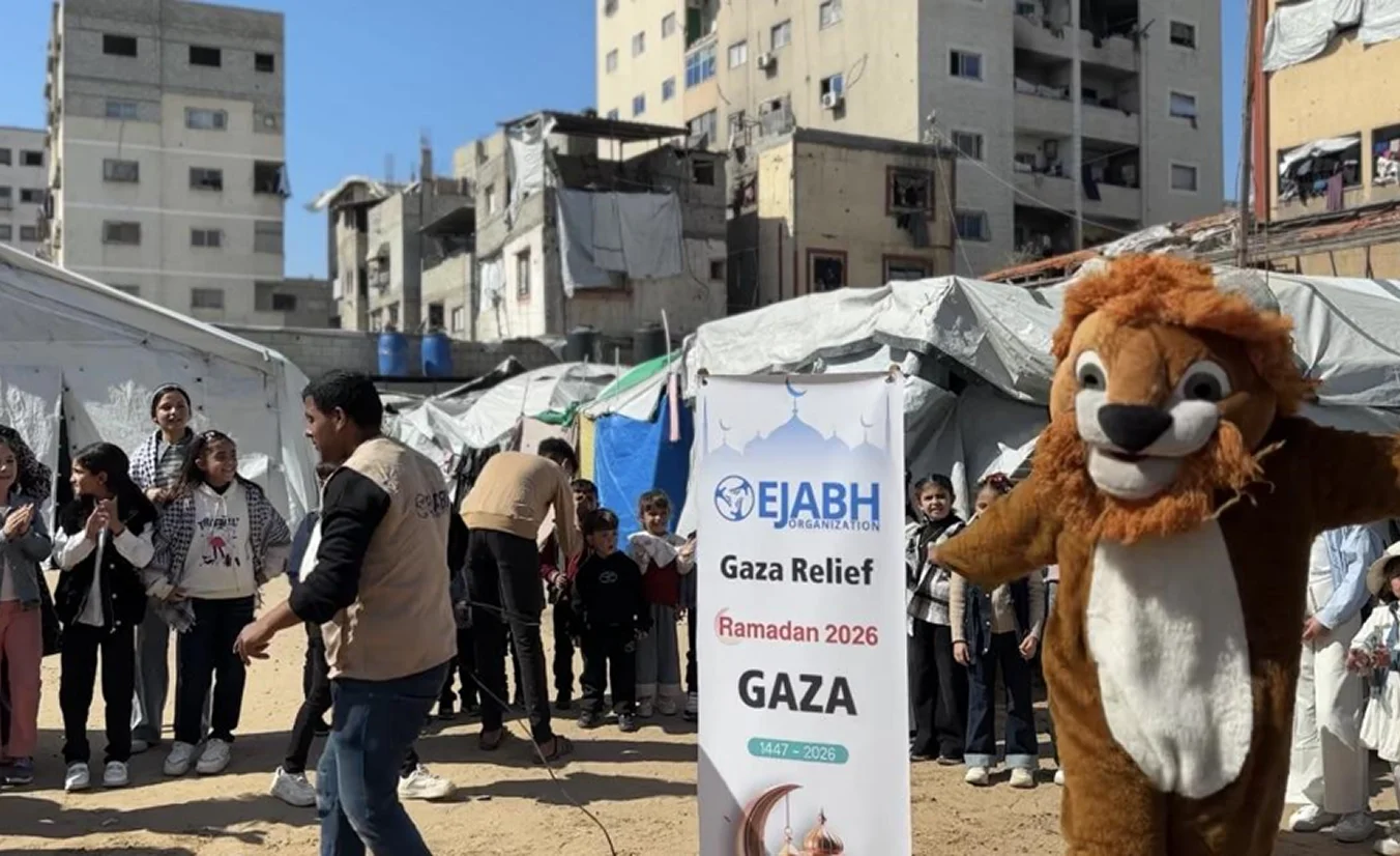 رعاية الأطفال المتضررين في غزة