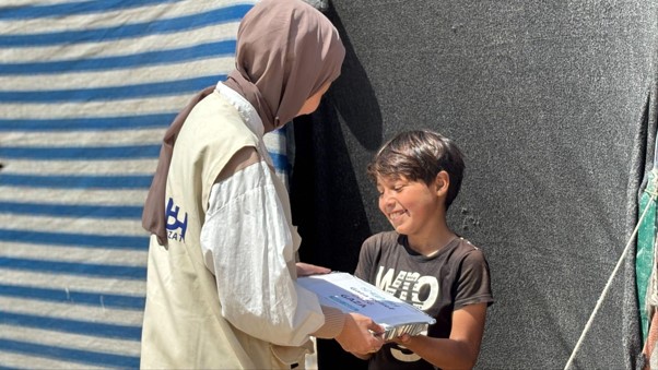 Hot meals distribution campaign